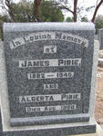 PIRIE James 1882-1940 & Alberta -1960