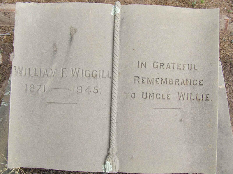 WIGGILL William F. 1871-1945