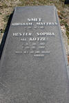 SMIT Abraham Matthys 1912- & Hester Sophia KOTZE 1913-2002