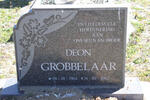 GROBBELAAR Deon 1964-2002