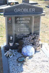 GROBLER Jeanetta Doreen nee NEL 1955-2008