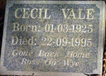 VALE Cecil 1925-1995