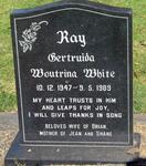 WHITE Gertruida Woutrina  1947-1989