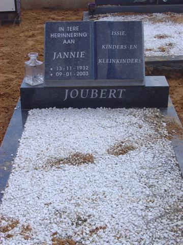 JOUBERT Jannie 1932-2003