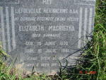 BOTHA  Elizabeth Magrietha nee BARNARD 1870-1961