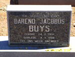 BUYS Barend Jacobus 1914-1988