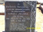PIETERSE Susara Johanna nee TALJAARD 1892-1969