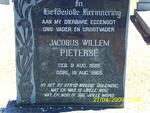 PIETERSE Jacobus Willem 1885-1965