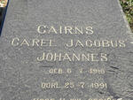 CAIRNS Carel Johannes Jacobus 1910-1991