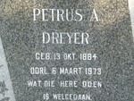 DREYER Petrus A. 1884-1973