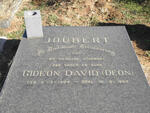 JOUBERT Gideon David 1924-1983