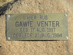 VENTER Gawie 1917-1994