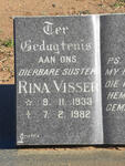 VISSER Rina 1933-1982