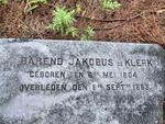 KLERK Barend Jacobus, de 1804-1883