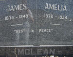 MCLEAN James 1874-1948 & Amelia 1876-1954