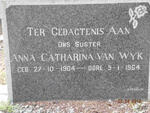 WYK Anna Catharina, van 1904-1964