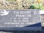 MANTHE Theodore H. 1890-1932