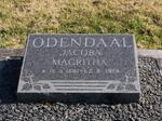 ODENDAAL Jacoba Magritha 1891-1974
