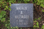 HILZINGER Natalie B. 1981-1989