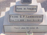 LAMMERDING Franz C.F. 1896-1972