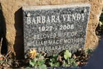 VENDY Barbara 1922-2006