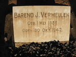 VERMEULEN Barend J. 1856-1942