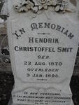 SMIT Hendrik Christoffel 1870-1895