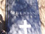 DEDEKIND Dieter 1962-1998