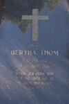 THOM Bertha 1910-2001