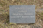MARGRIE Arthur Frederick -1938