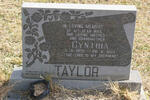 TAYLOR Cynthia 1932-1993