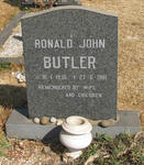 BUTLER Ronald John 1936-1981