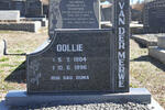 MERWE Dollie, van der 1904-1996