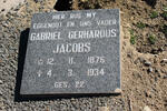 JACOBS Gabriel Gerhardus 1876-1934