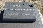 MULLER Elizabeth Hermina 1917-1996