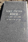 KOCH Gert Pieter 1905-1980