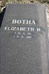 BOTHA Elizabeth H. 1921-2002