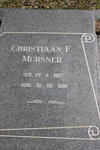 MURSNER Christiaan F. 1907-1990