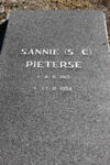 PIETERSE S.C. 1913-1994