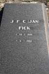 FICK J.F.C. 1926-1994