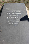 SENEKAL Aletha Maria 1920-1996