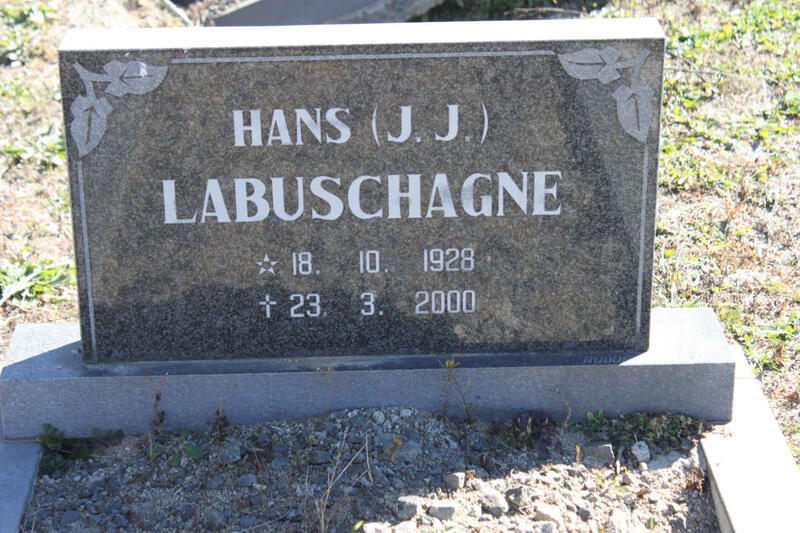 LABUSCHAGNE J.J. 1928-2000