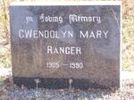RANGER Gwendolyn Mary 1905-1990