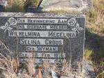 CROUS Wilhelmina Megelina Selina nee SNYMAN 1876-1947