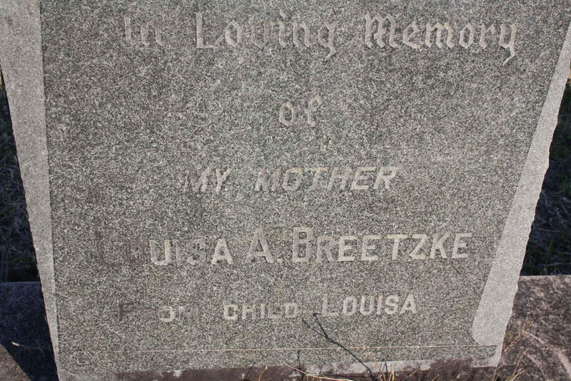 BREETZKE Louisa A.