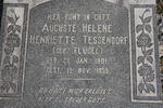 TESSENDORF Auguste Helene Henriette nee FLUGEL 1881-1859