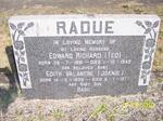 RADUE Edward Richard 1891-1949 :: RADUE Edith Valantine 1896-1977 :: RADUE Basil