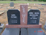 WYK Karel Petrus 1917-1998 & Anna Maria Magdalena 1918-1997
