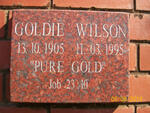 WILSON Goldie 1905-1995