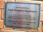 HAGEMANN Edna Margaret 1918-2002